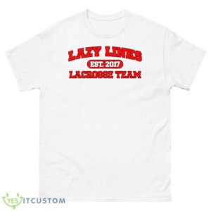 Lazy Links Lacrosse Team Shirt - 500 Men’s Classic Tee Gildan