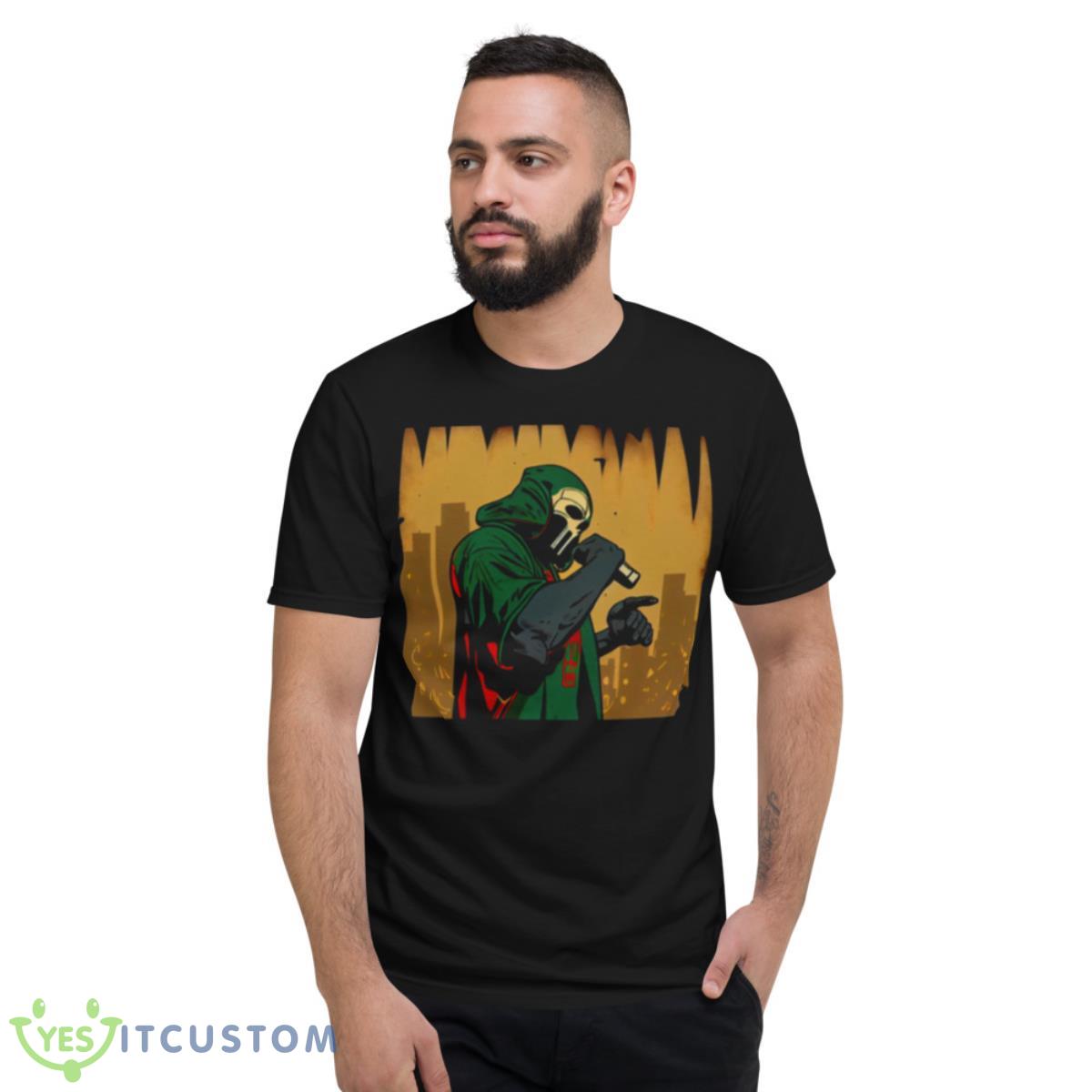 Legend Rapper Mf Doom Shirt 2 Legend Rapper Mf Doom Shirt - Short Sleeve T-Shirt