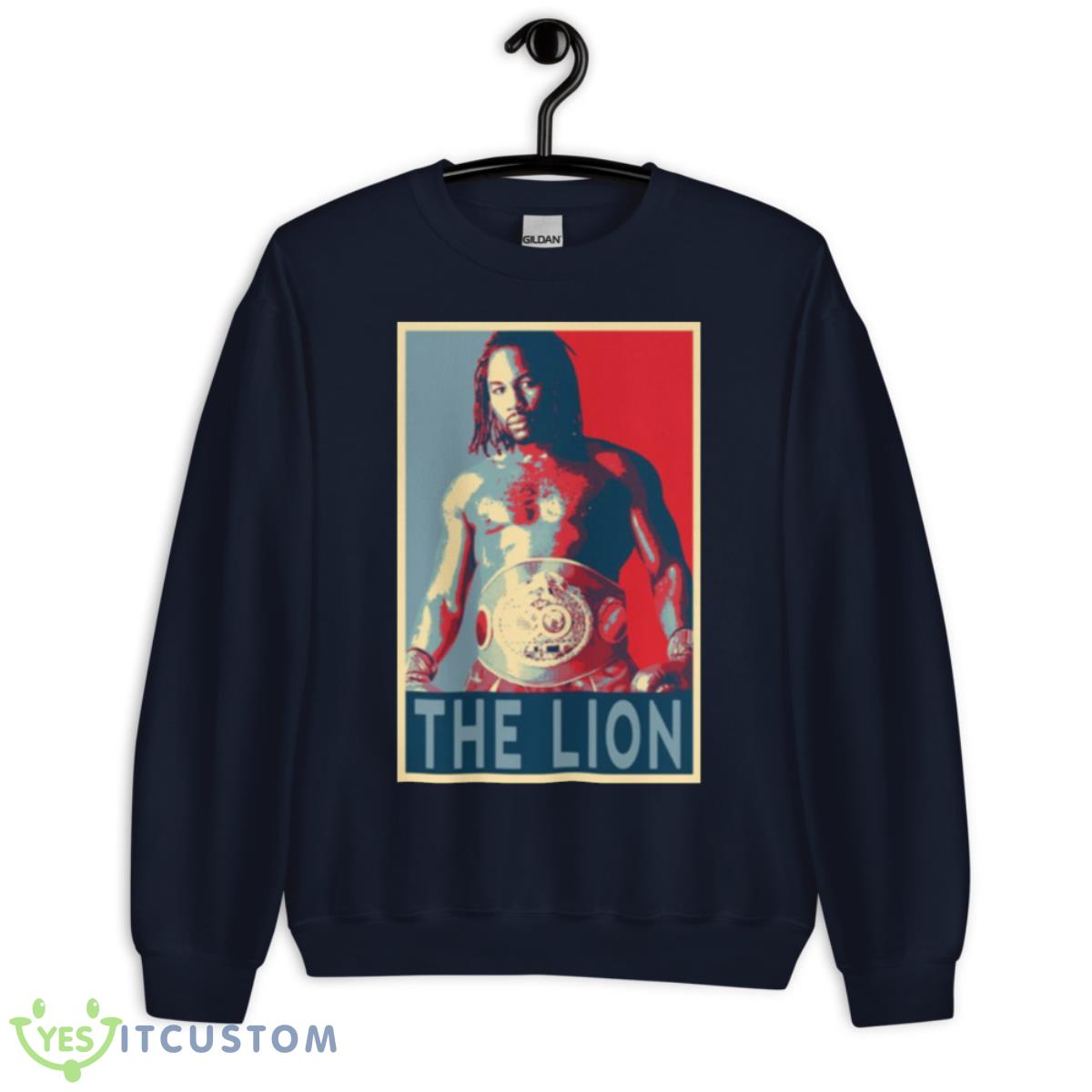 Lennox Lewis The Lion Shirt 2 Lennox Lewis The Lion Shirt - Unisex Crewneck Sweatshirt-1