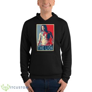 Lennox Lewis The Lion Shirt 9 Lennox Lewis The Lion Shirt - Unisex Fleece Pullover Hoodie