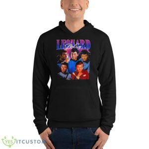 Leonard Bones McCoy Shirt - Unisex Fleece Pullover Hoodie