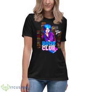 Leva Bates Book Club Shirt 11 Leva Bates Book Club Shirt - Women's Relaxed Short Sleeve Jersey Tee