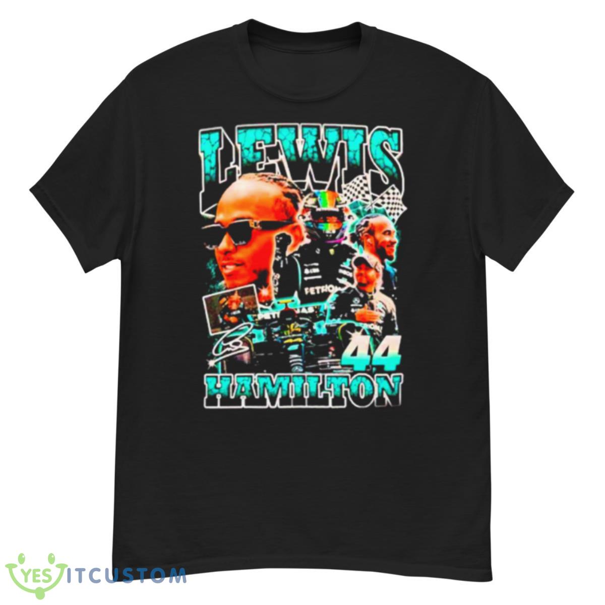 Lewis Hamilton 44 Signature Shirt 12 Lewis Hamilton 44 Signature Shirt - G500 Men’s Classic T-Shirt