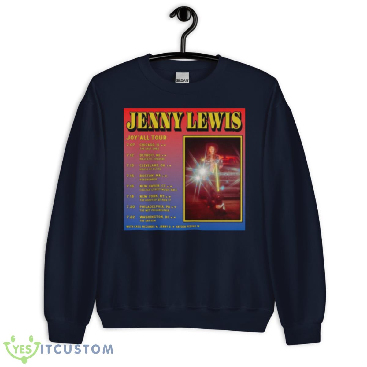 Lewis Joy’all Jenny Lewis Shirt 2 Lewis Joy’all Jenny Lewis Shirt - Unisex Crewneck Sweatshirt-1