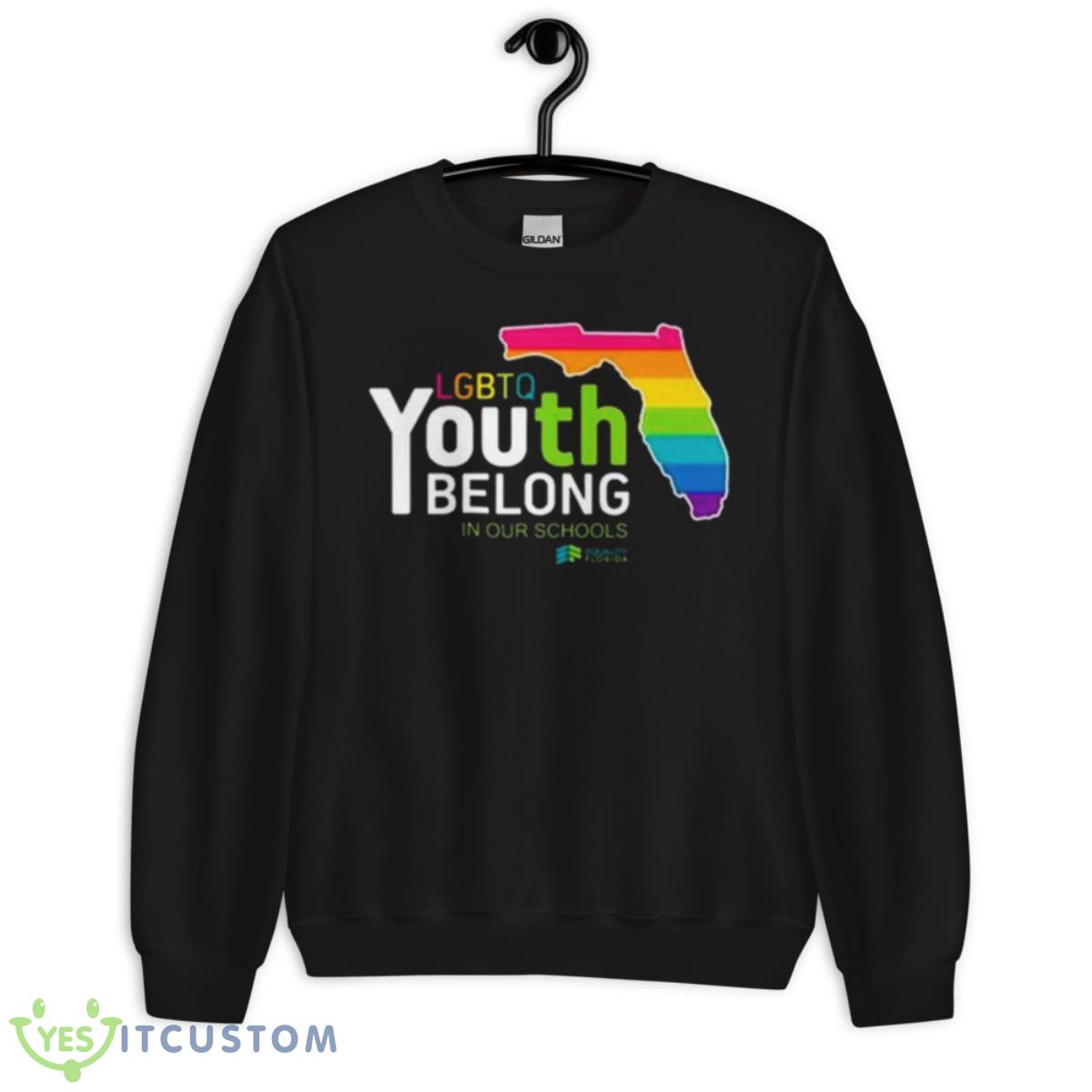 LGBTQ Youth Belong In Our Schools Shirt 13 LGBTQ Youth Belong In Our Schools Shirt - Unisex Crewneck Sweatshirt