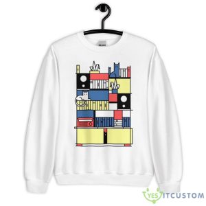 Library & Art Design Shirt - 18000 Unisex Heavy Blend Crewneck Sweatshirt