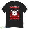 Life Is A Game Baseball Is Serious Logo Shirt - G500 Men’s Classic T-Shirt