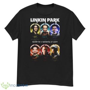 Linkin Park Thanks For A Wonderful 27 Years Signatures Shirt - G500 Men’s Classic T-Shirt