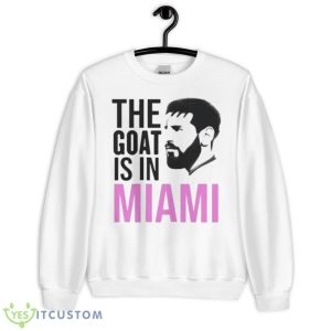 Lionel Messi Inter Miami Fc The Goat Shirt - Unisex Heavy Blend Crewneck Sweatshirt