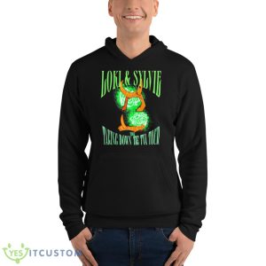 Loki & Sylvie The Taking Down Tie Tva Tour Shirt - Unisex Fleece Pullover Hoodie