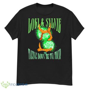 Loki & Sylvie The Taking Down Tie Tva Tour Shirt - G500 Men’s Classic T-Shirt