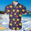Los Angeles Lakers Hawaiian Shirt Flowers For Men And Women Product Photo 1