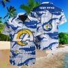 Los Angeles Rams NFL Football Custom Name Hawaiian Shirt Ideal Gift For Fans Product Photo 1