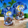 Los Angeles Rams NFL Football Custom Name Hawaiian Shirt Unique Style Gift For Real Fans Product Photo 1