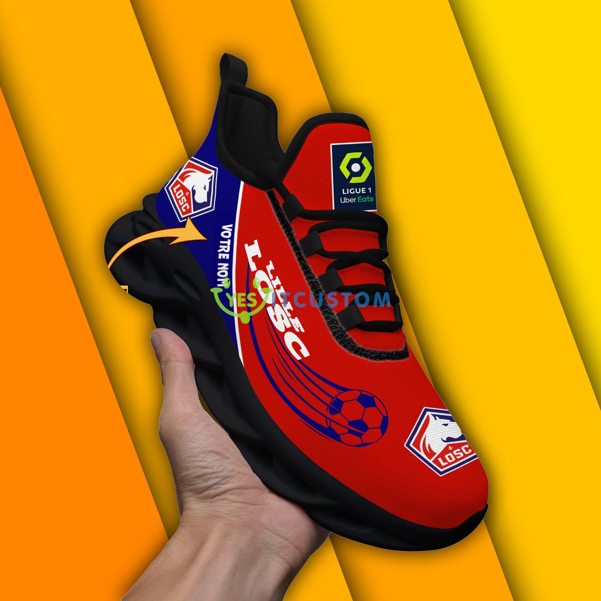 LOSC Lille Sport Shoes Ligue 1 And Ligue 2 Custom Name Max Soul Sneakers 4 LOSC Lille Sport Shoes Ligue 1 And Ligue 2 Custom Name Max Soul Sneakers - LOSC Lille_6