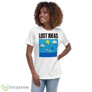 Lost Ideas Drowned In Thought Art Shirt 9 Lost Ideas Drowned In Thought Art Shirt - Women's Relaxed Short Sleeve Jersey Tee