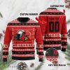 Louisville Cardinals Custom Number And Name Ugly Christmas Sweater Gift For Christmas - Louisville Cardinals Custom Number And Name Ugly Christmas Sweater Gift For Christmas