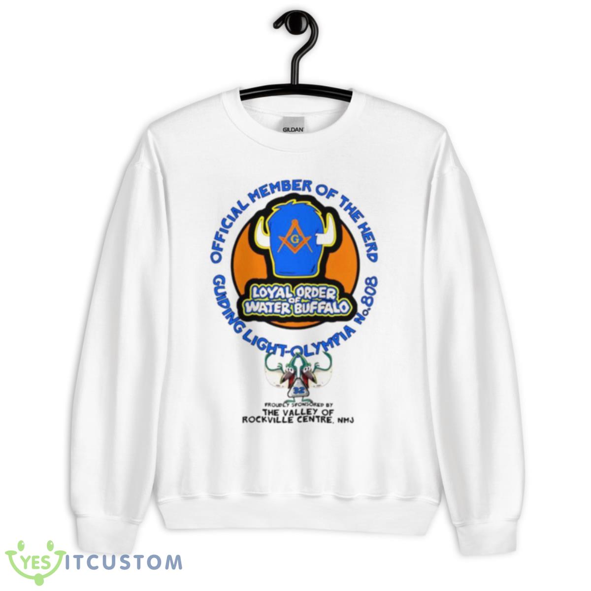 Loyal Order Water Buffalo Shirt 11 Loyal Order Water Buffalo Shirt - Unisex Heavy Blend Crewneck Sweatshirt