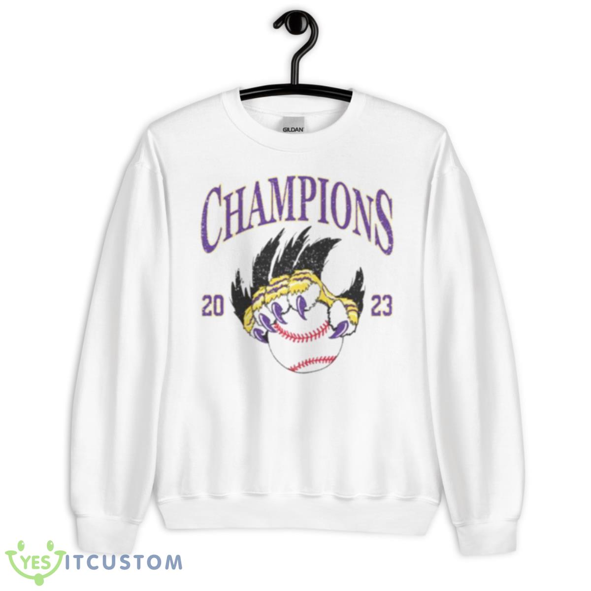 LSU Baseball 2023 Baton Rouge Champions Shirt 2 LSU Baseball 2023 Baton Rouge Champions Shirt - Unisex Heavy Blend Crewneck Sweatshirt