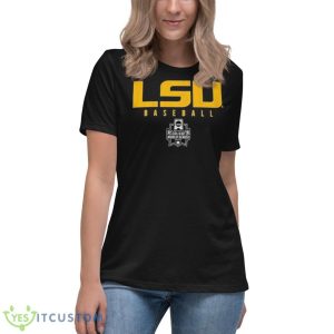 LSU Baseball 2023 College World Series Shirt - Women's Relaxed Short Sleeve Jersey Tee