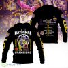 LSU Tigers 2023 NCAA Women’s Basketball National Champions Black Shirt Product Photo 1