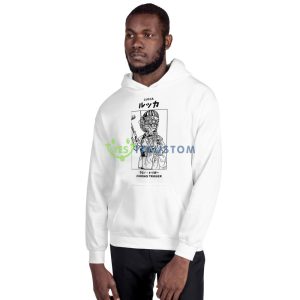 Lucca Chrono Trigger White T Shirt Mockup 7 Lucca Chrono Trigger White T Shirt Mockup - 18500 Unisex Heavy Blend Hooded Sweatshirt