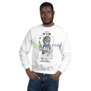 Lucca Chrono Trigger White T Shirt Mockup - 18000 Unisex Heavy Blend Crewneck Sweatshirt