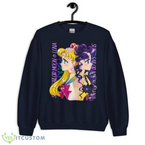Luna Amp Super Sailor Moon Shirt - Unisex Crewneck Sweatshirt-1