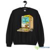 Mac and cheese computer shirt - 18000 Unisex Heavy Blend Crewneck Sweatshirt