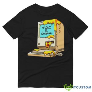 Mac and cheese computer shirt 8 Mac and cheese computer shirt - 980 Lightweight Fashion Short Sleeve T-Shirt