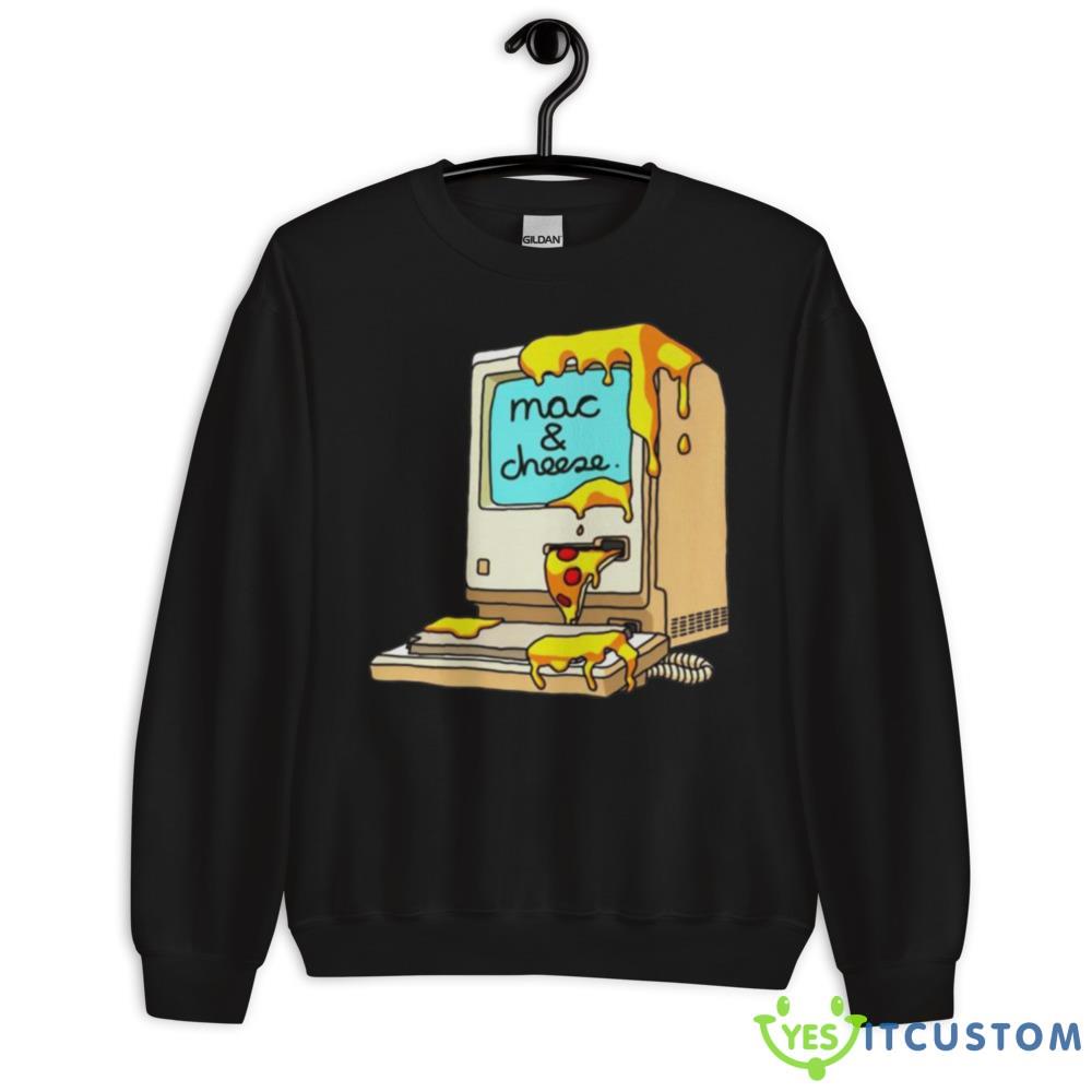 Mac and cheese computer shirt 10 Mac and cheese computer shirt - 18000 Unisex Heavy Blend Crewneck Sweatshirt