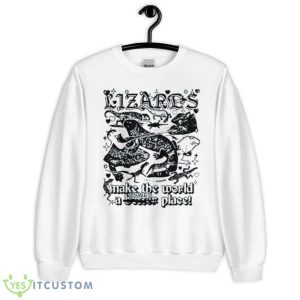 Make The World King Gizzard And The Lizard Wizard Shirt - Unisex Heavy Blend Crewneck Sweatshirt