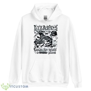 Make The World King Gizzard And The Lizard Wizard Shirt - Unisex Heavy Blend Hooded Sweatshirt
