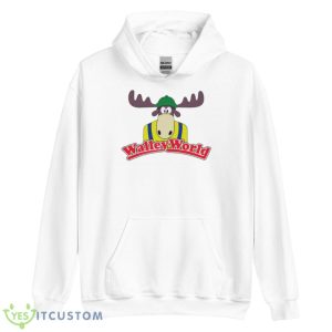 Marty Moose The Mascot Walley World Logo Shirt - Unisex Heavy Blend Hooded Sweatshirt