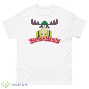 Marty Moose The Mascot Walley World Logo Shirt - 500 Men’s Classic Tee Gildan