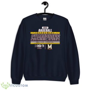 Maryland Terrapins 2023 Big 10 Baseball Conference Tournament Champions Shirt - Unisex Crewneck Sweatshirt-1
