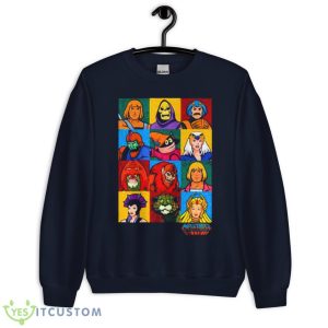 Masters Of The Universe Character Heads Shirt - Unisex Crewneck Sweatshirt-1