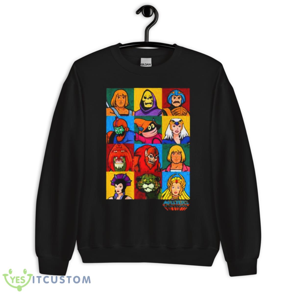 Masters Of The Universe Character Heads Shirt 13 Masters Of The Universe Character Heads Shirt - Unisex Crewneck Sweatshirt