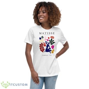 Matisse Grand Palais Paris The Cut Outs Shirt - Women's Relaxed Short Sleeve Jersey Tee