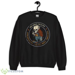 Mechanic On Duty Zombie Fix Auto Repair Shop Shirt 8 Mechanic On Duty Zombie Fix Auto Repair Shop Shirt - Unisex Crewneck Sweatshirt