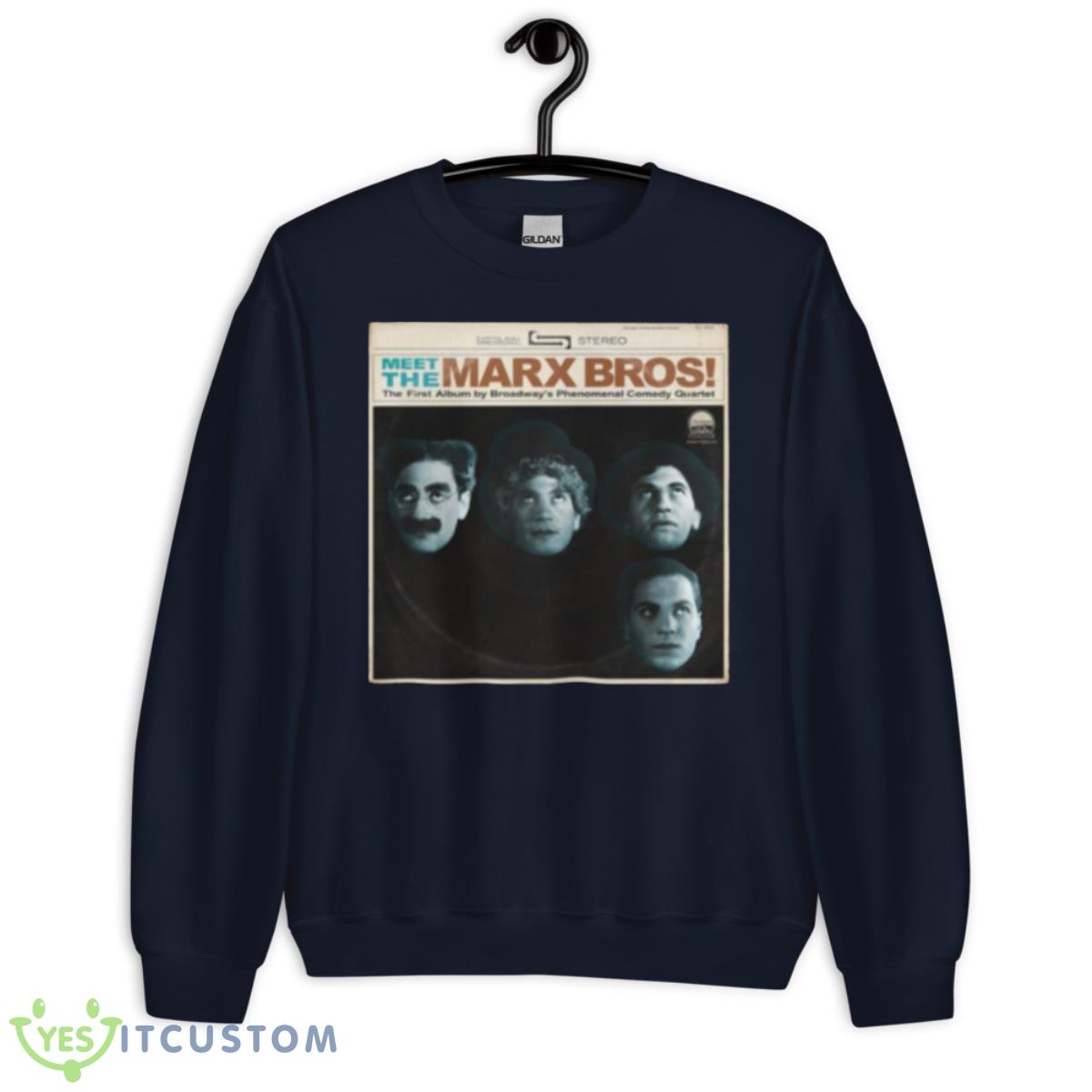 Meet The Marx Bros Duck Soup Shirt 2 Meet The Marx Bros Duck Soup Shirt - Unisex Crewneck Sweatshirt-1