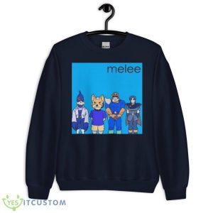 Melee Blue Album Shirt - Unisex Crewneck Sweatshirt-1