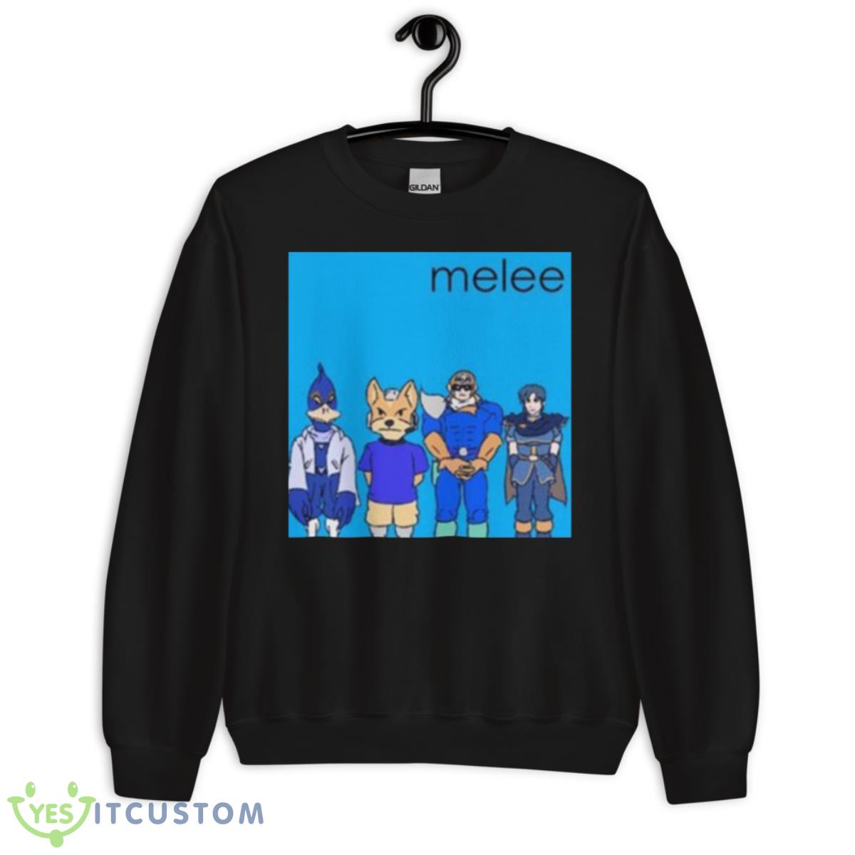 Melee Blue Album Shirt 13 Melee Blue Album Shirt - Unisex Crewneck Sweatshirt