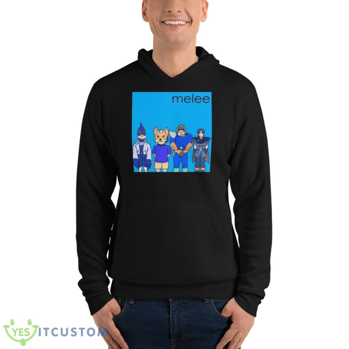 Melee Blue Album Shirt 4 Melee Blue Album Shirt - Unisex Fleece Pullover Hoodie