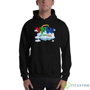 Melly The Menace Ynw Melly Design Shirt 6 Melly The Menace Ynw Melly Design Shirt - 18500 Unisex Heavy Blend Hooded Sweatshirt