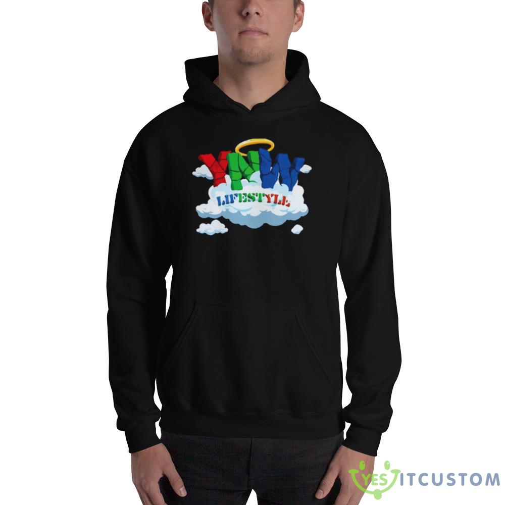 Melly The Menace Ynw Melly Design Shirt 11 Melly The Menace Ynw Melly Design Shirt - 18500 Unisex Heavy Blend Hooded Sweatshirt