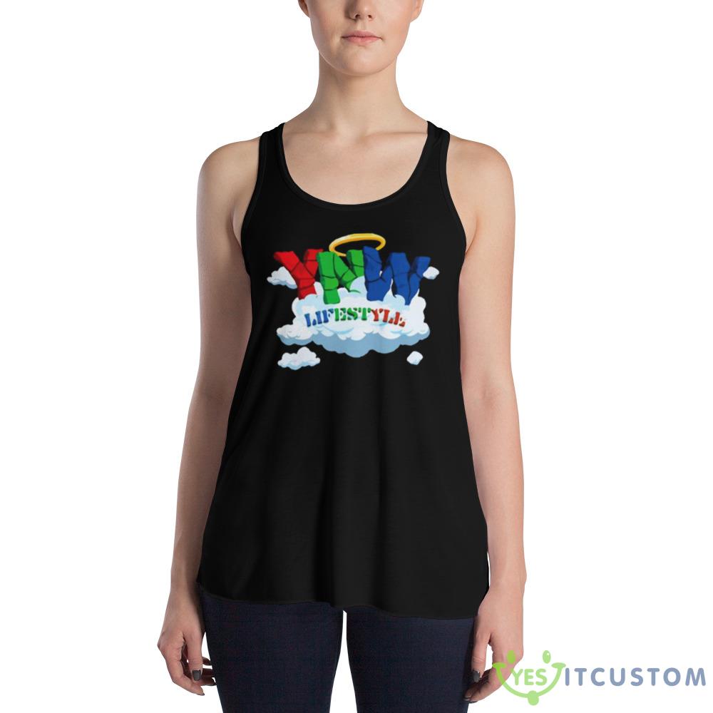 Melly The Menace Ynw Melly Design Shirt 3 Melly The Menace Ynw Melly Design Shirt - 8800 Women's Flowy Racerback Tank