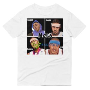 Melo 4 The Win Carmelo Anthony Graphics Shirt - 980 Lightweight Fashion Short Sleeve T-Shirt