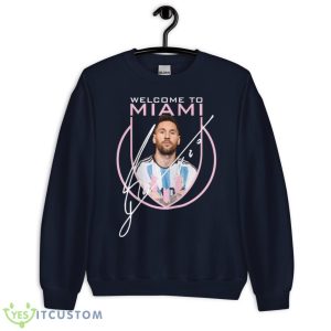 Messi Inter Miami Shirt - Unisex Crewneck Sweatshirt-1