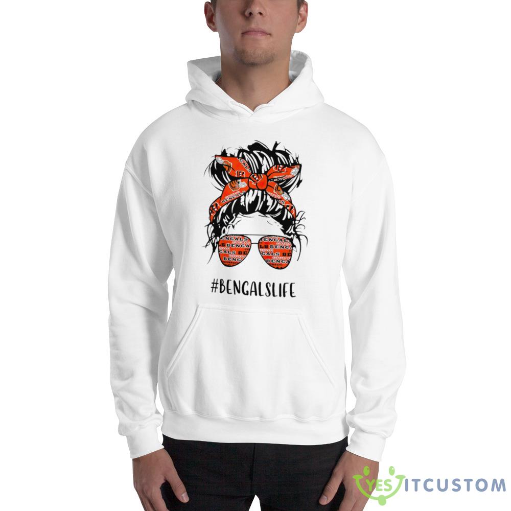 Messy Bun Cincinnati Bengal #Bengalslife shirt 2 Messy Bun Cincinnati Bengal #Bengalslife shirt - 18500 Unisex Heavy Blend Hooded Sweatshirt